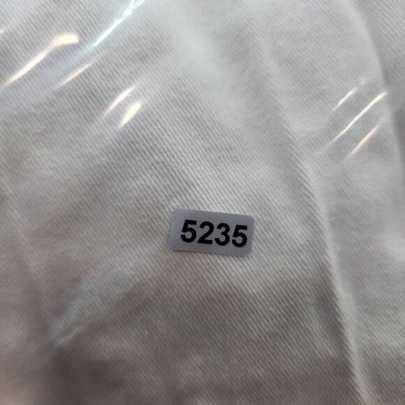 Women's White Cato Distressed Rolled Cuff Jeans Rhinestone Button Mid Rise 4 - Picture 15 of 15